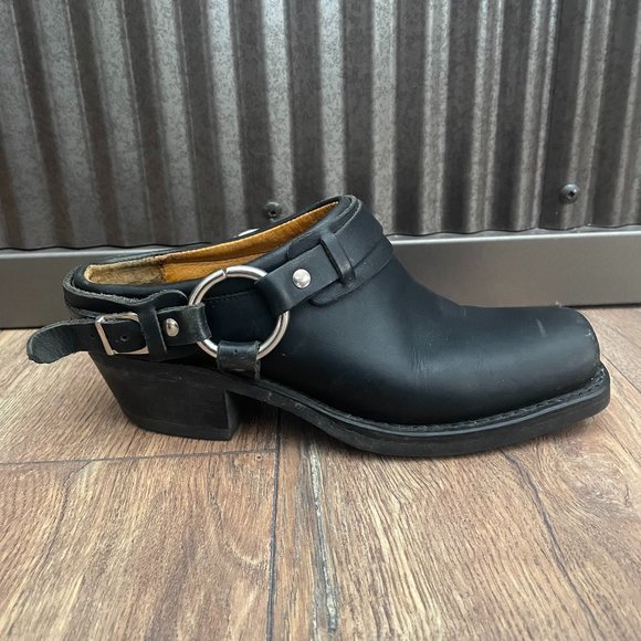 FRYE ハーネスリングMULE Frye Harness Mules | eBay